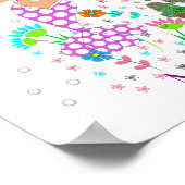 Magisches Meerjungfrau-Bild Personalisiert Poster (Ecke)