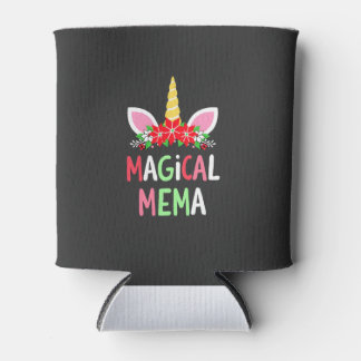 Magisches Mema Einhorn-Shirt Weihnachts-Pyjama-Shi Dosenkühler