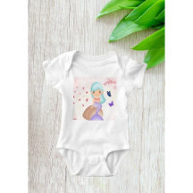 Magisches Mermaid Baby Outfit