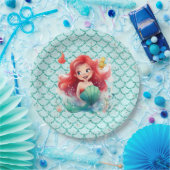 Magisches Mermaid-Themed-Party Pappteller (Party)