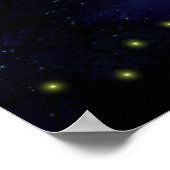 Magisches Milchstraßenposter Poster (Ecke)