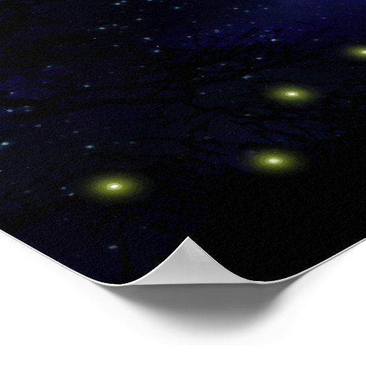 Magisches Milchstraßenposter Poster (Ecke)