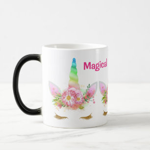 Magisches Moment-Regenbogen-Einhorn Verwandlungstasse