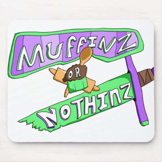 magisches Muffinz-Mauspad Mousepad (Vorne)