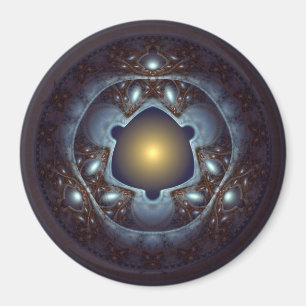 Magisches, mystisches helles Muster Magnet