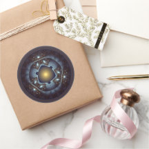 Magisches, mystisches, kaltes Muster