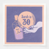 Magisches mystisches Wicked-Halloween-Party Serviette (Vorderseite)