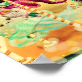 Magisches Nautikkarussell Poster (Ecke)