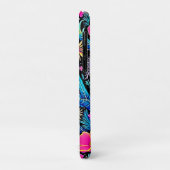 Magisches Neon Forest Night Traumdesign Case-Mate iPhone Hülle (Hinten/Links)