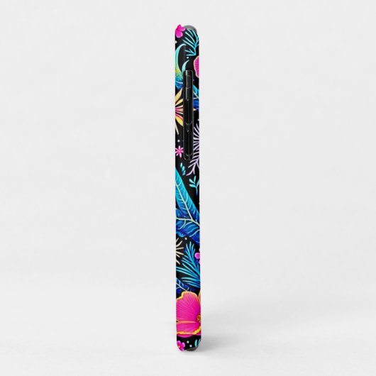 Magisches Neon Forest Night Traumdesign Case-Mate iPhone Hülle (Hinten/Links)