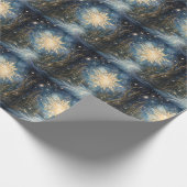 Magisches Nordsternpapier Geschenkpapier (Ecke)