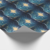 Magisches Nordsternpapier Geschenkpapier (Ecke)