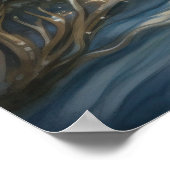 Magisches Nordsternposter Poster (Ecke)