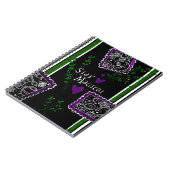 Magisches Notebook bleibe Notizblock (Linke Seite)