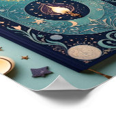 Magisches Notebook Poster (Ecke)