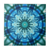 Magisches Ocean Fraktal Art Tile Fliese (Vorderseite)
