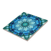 Magisches Ocean Fraktal Art Tile Fliese (Seite)