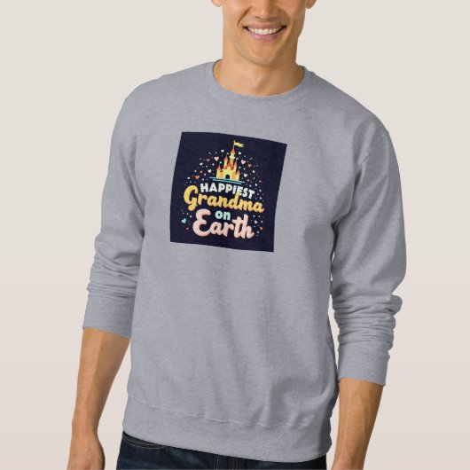 Magisches Oma, Fantasy Castle Sweatshirt (Vorderseite)