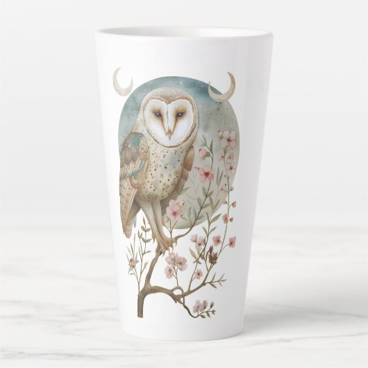 Magisches Owl Latte Tasse (Vorderseite)