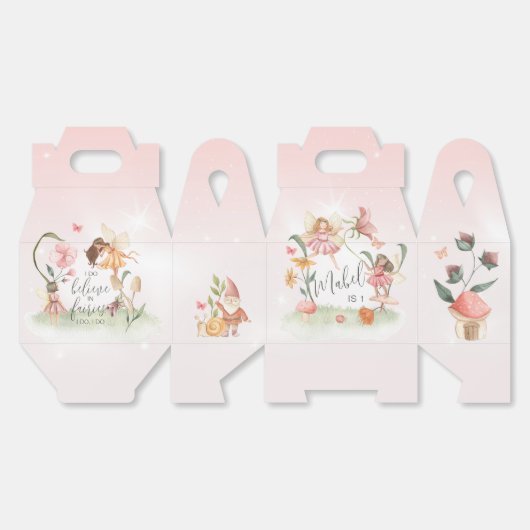 Magisches Party im Garten Themed Geschenkschachtel (Ungeklappt)