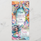 Magisches Party Menükarte (Rückseite)