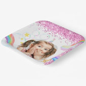 Magisches Party Personalisiert Foto Papier Teller (Gewinkelt)