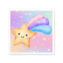 Magisches Party Shooting Star Napkin