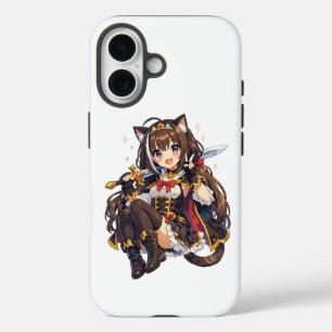 Magisches Pastell-Anime-Mädchen – Süßes Fantasy-De iPhone 16 Hülle