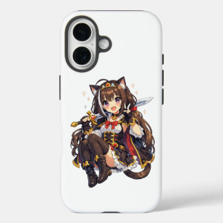 Magisches Pastell-Anime-Mädchen – Süßes Fantasy-De iPhone 16 Hülle