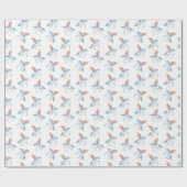 Magisches Pegasus-Einhorn-Muster Geschenkpapier (Flach)