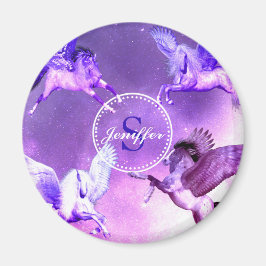 Magisches Pegasus Universum. Magnet