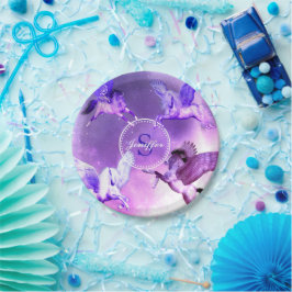 Magisches Pegasus Universum.       Pappteller