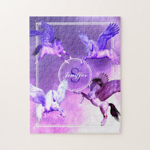 Magisches Pegasus Universum. Puzzle