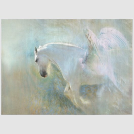 magisches Pegasusgewebe Seidenpapier (Vorderseite)