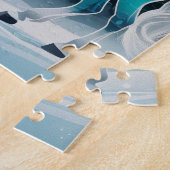 Magisches Pferd im verzauberten Wald Puzzle (Seite)