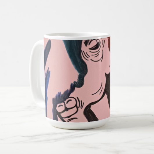 Magisches Pferd Tasse (Vorderseite Links)