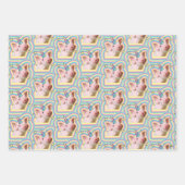 Magisches Piglet Unicorn Geschenkpapier Set (Vorderseite 3)