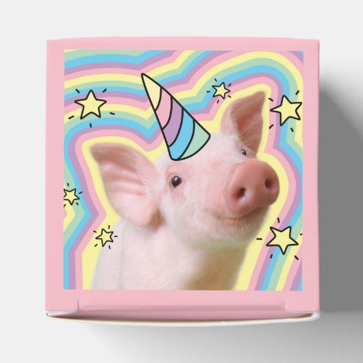 Magisches Piglet Unicorn Geschenkschachtel (Oben)
