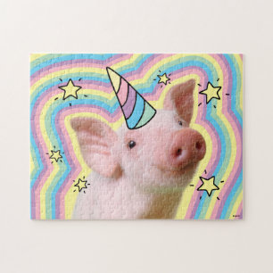 Magisches Piglet Unicorn Puzzle