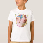 Magisches Piglet Unicorn T-Shirt (Vorderseite)