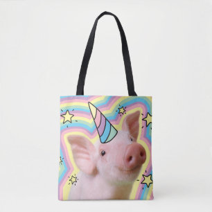 Magisches Piglet Unicorn Tasche