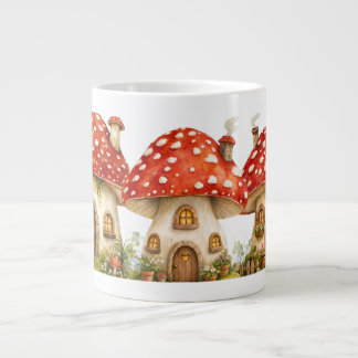 Magisches Pilzhäuschen  Jumbo-Tasse