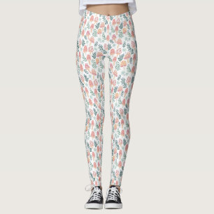 Magisches Pilzwaldmuster Leggings