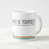 Magisches Pugicorn Jumbo-Tasse (Vorderseite Rechts)