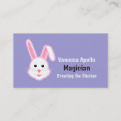 Magisches Rabbit Visitenkarte (Vorderseite)