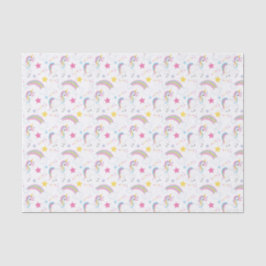 Magisches Rainbow Unicorn Seidenpapier