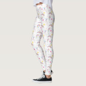 Magisches Regenbogen-Einhorn Leggings (Links)
