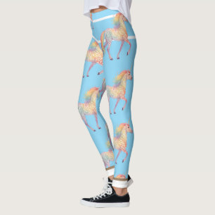Magisches Regenbogen-Einhorn Personalisiert  Leggings