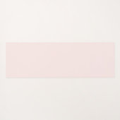 Magisches Regenbogen Einhorn Rosa Glitzer Monogram Yogamatte (Rückseite (Horizontal))