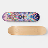 Magisches Regenbogenfestival Skateboard (Horizontal)